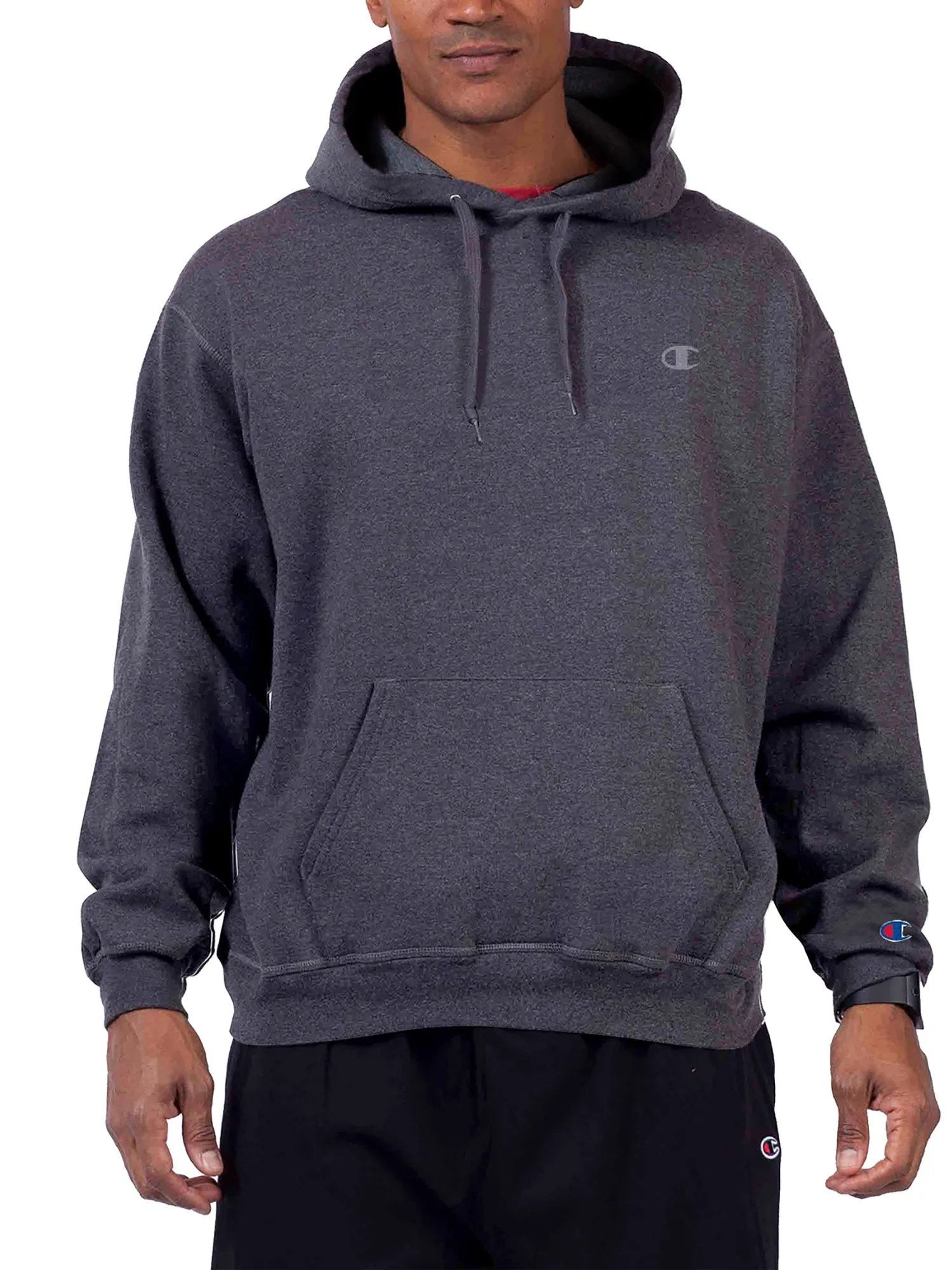 #1 Best Seller: Champion Big And Tall Men's Powerblend Fleece Pullover Hoodie Sweatshirt  Stylish & Comfortable
