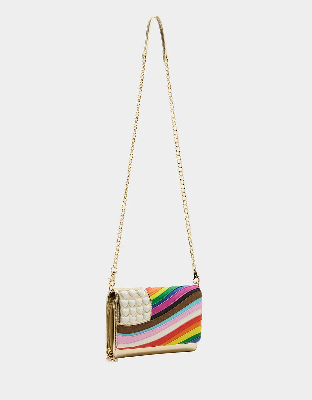 AMERICAN PRIDE WALLET ON CHAIN MULTI Betsey Johnson