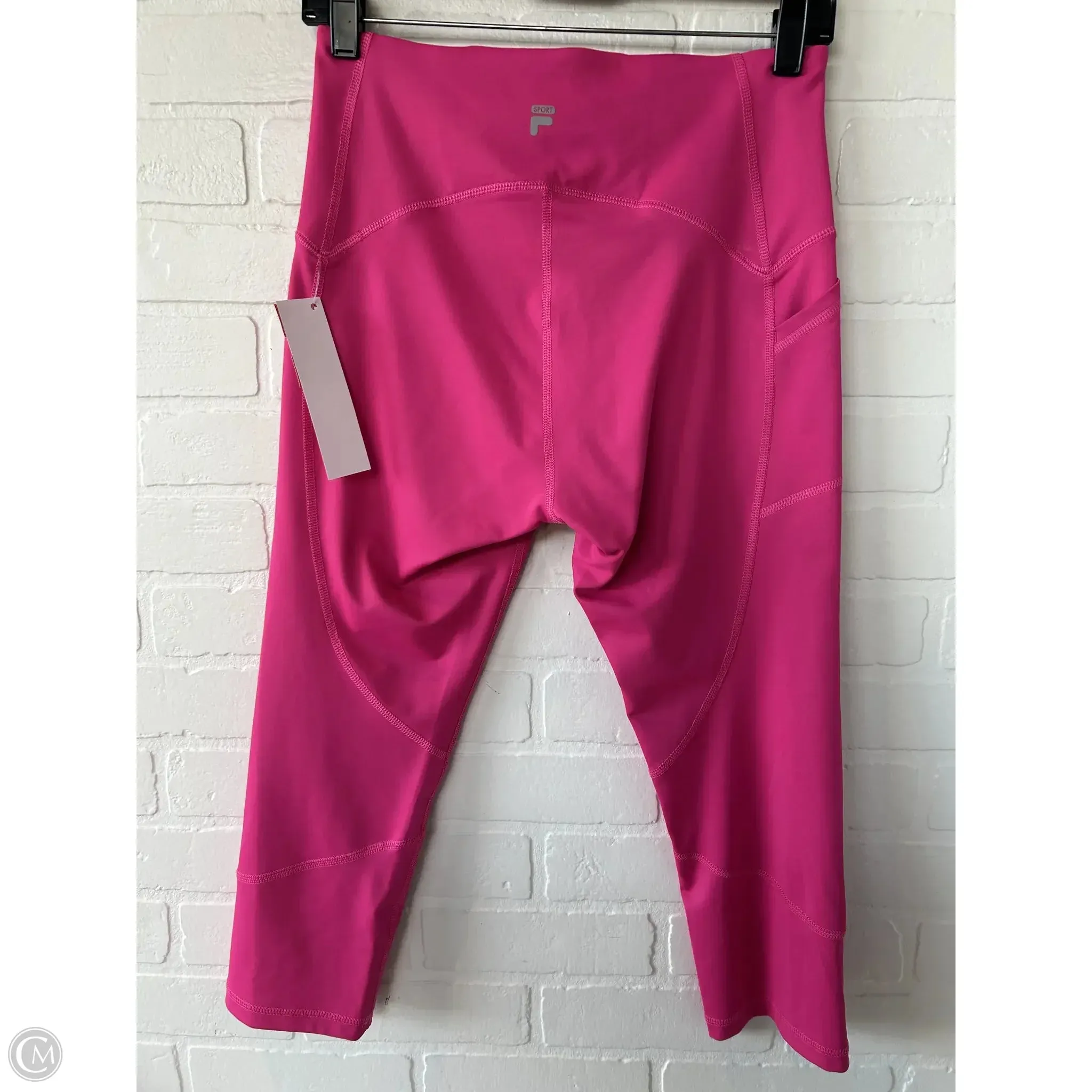 Athletic Capris By Fila In Pink, Size: 8