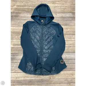 Athletic Jacket By Fila In Blue, Size: Xl