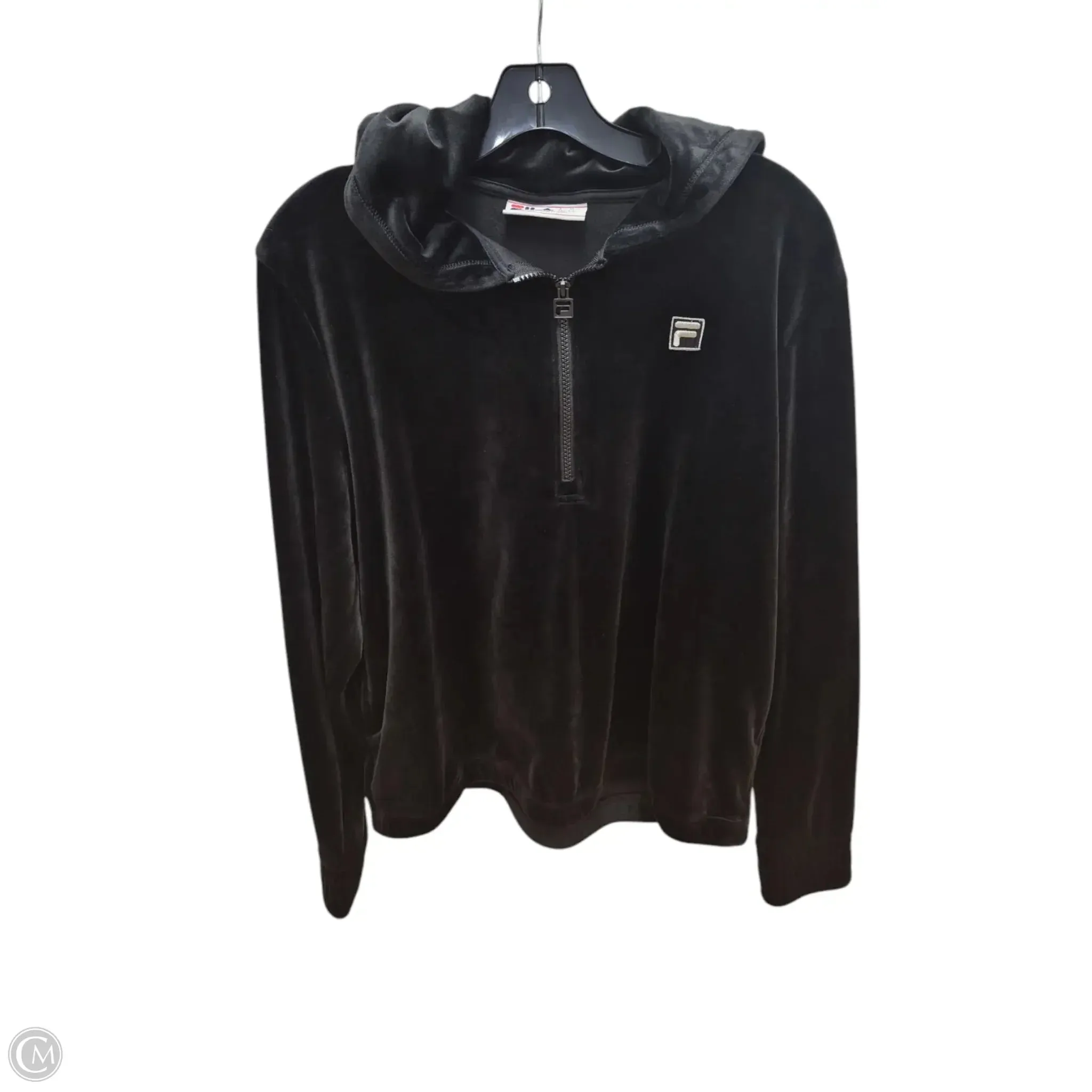 Athletic Pants 2pc By Fila In Black, Size: L