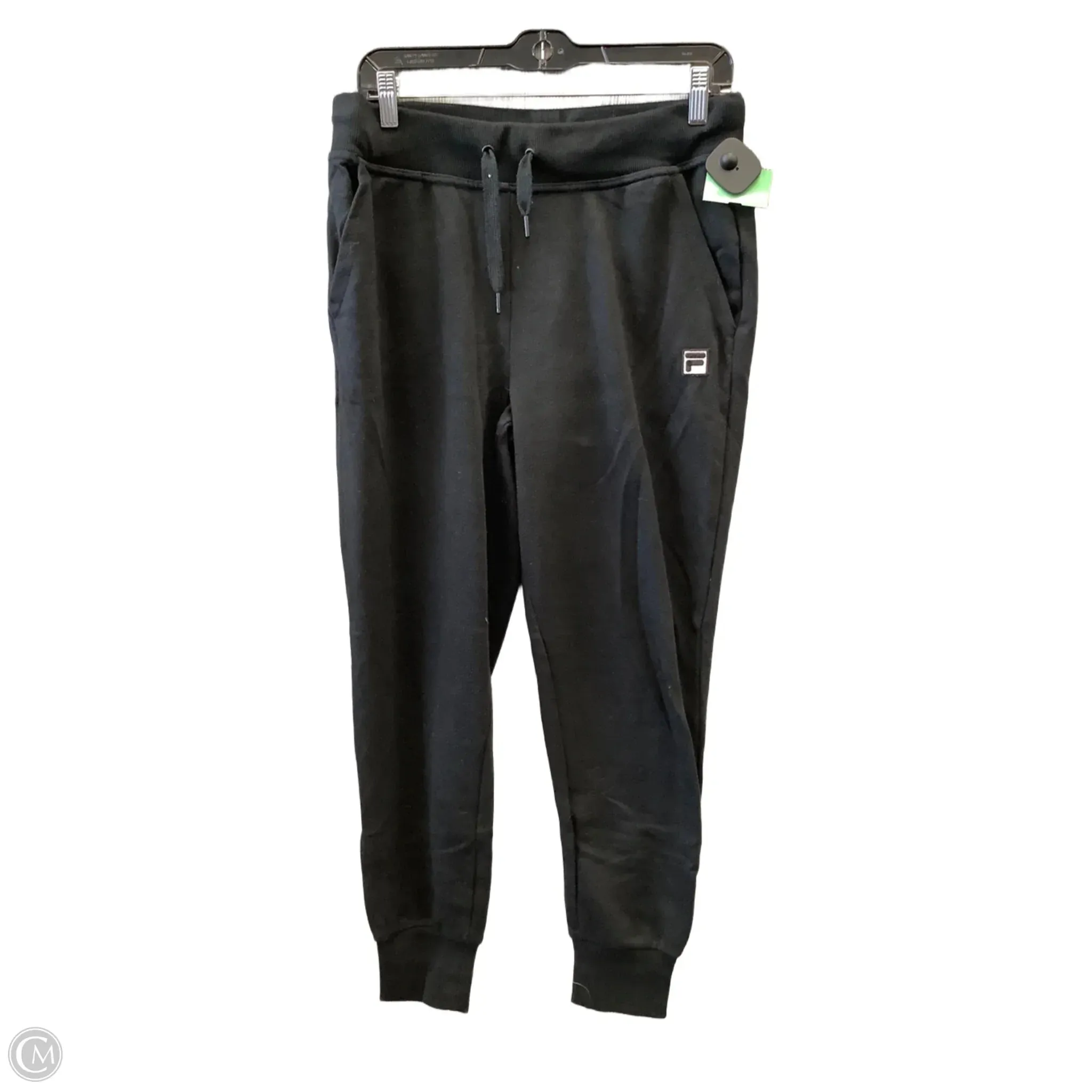 Athletic Pants By Fila In Black, Size: M