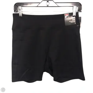 Athletic Shorts By Fila In Black, Size: M