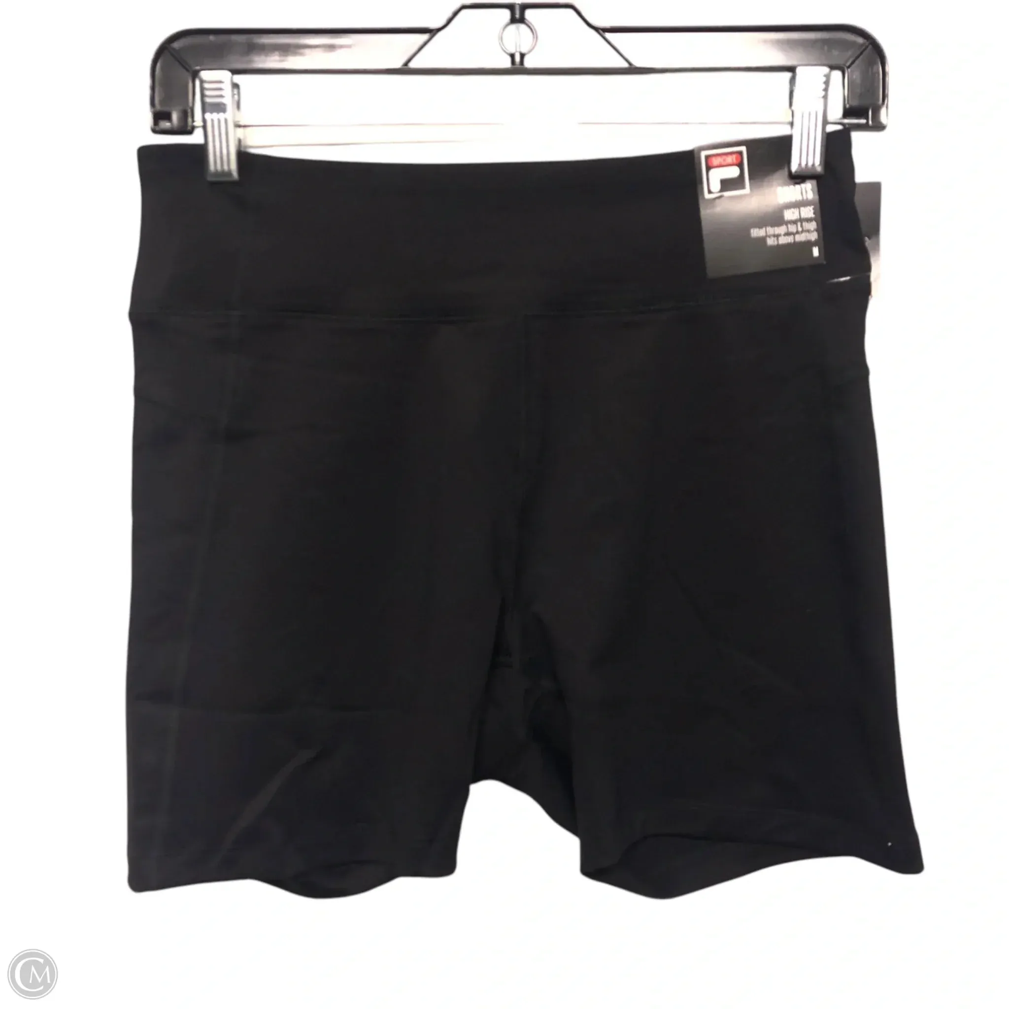 Athletic Shorts By Fila In Black, Size: M