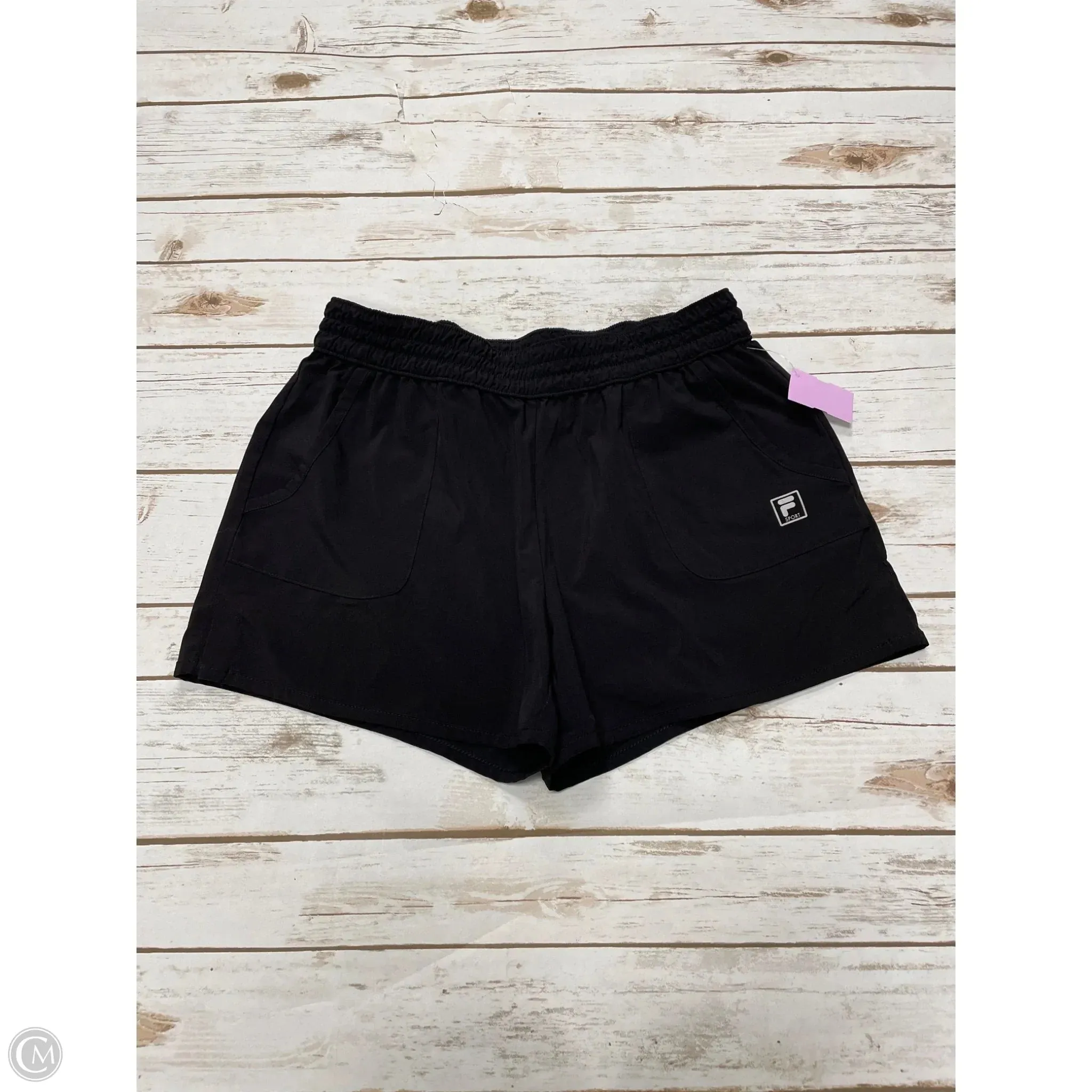 Athletic Shorts By Fila In Black, Size: S