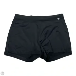 Athletic Shorts By Fila In Black, Size: Xxl