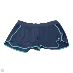 Athletic Shorts By Fila In Blue, Size: Xxl