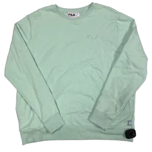 Athletic Sweatshirt Crewneck By Fila  Size: L