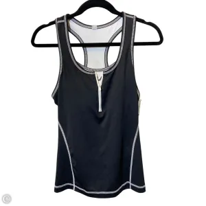 Athletic Tank Top By Fila In Black, Size: M