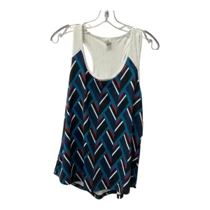 Athletic Tank Top By Fila In Blue, Size:L