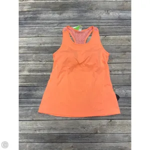 Athletic Tank Top By Fila In Orange, Size: M