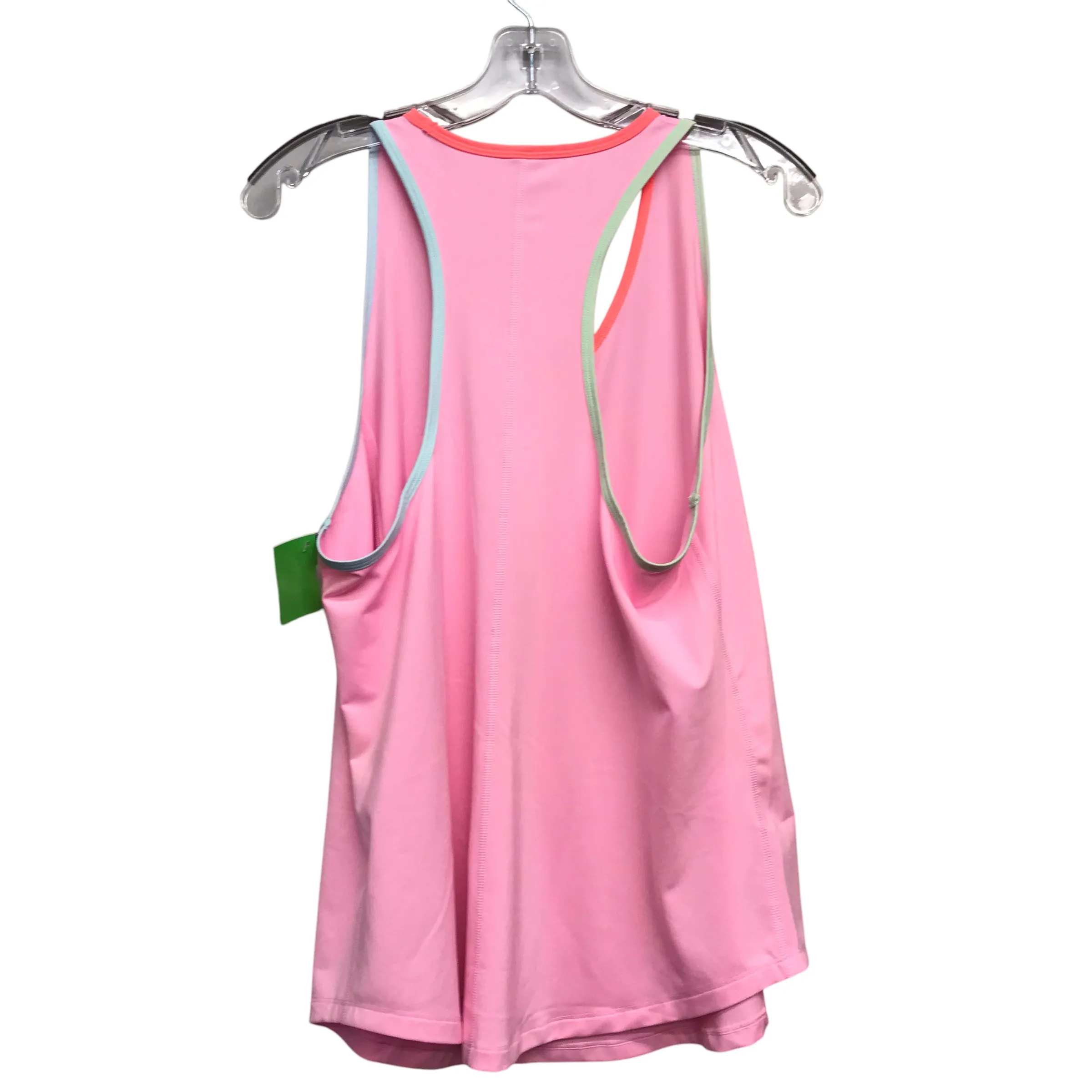 Athletic Tank Top By Fila In Pink, Size:Xl