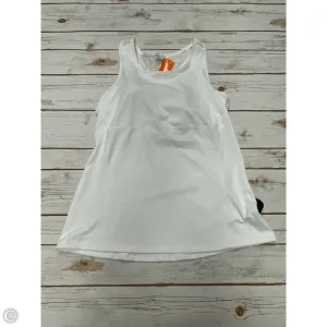 Athletic Tank Top By Fila In White, Size: M