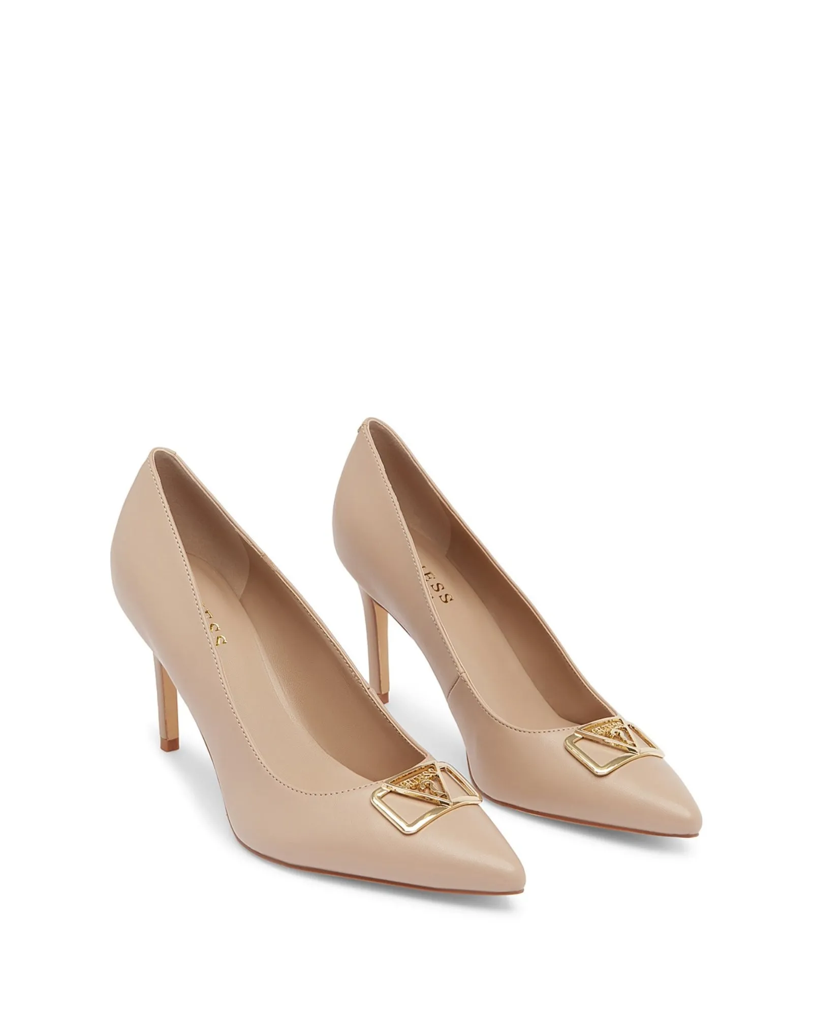 Beige Morrley Stiletto Heels Guess