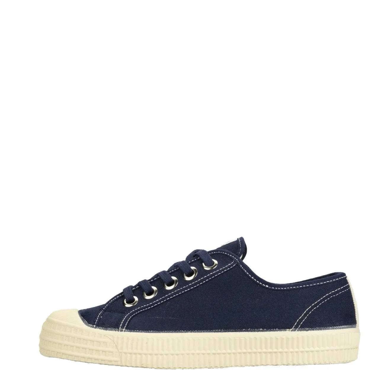 Bestseller Novesta Star Master Contrast Stitching Trainer Navy / Beige / Ecru  Limited Stock!