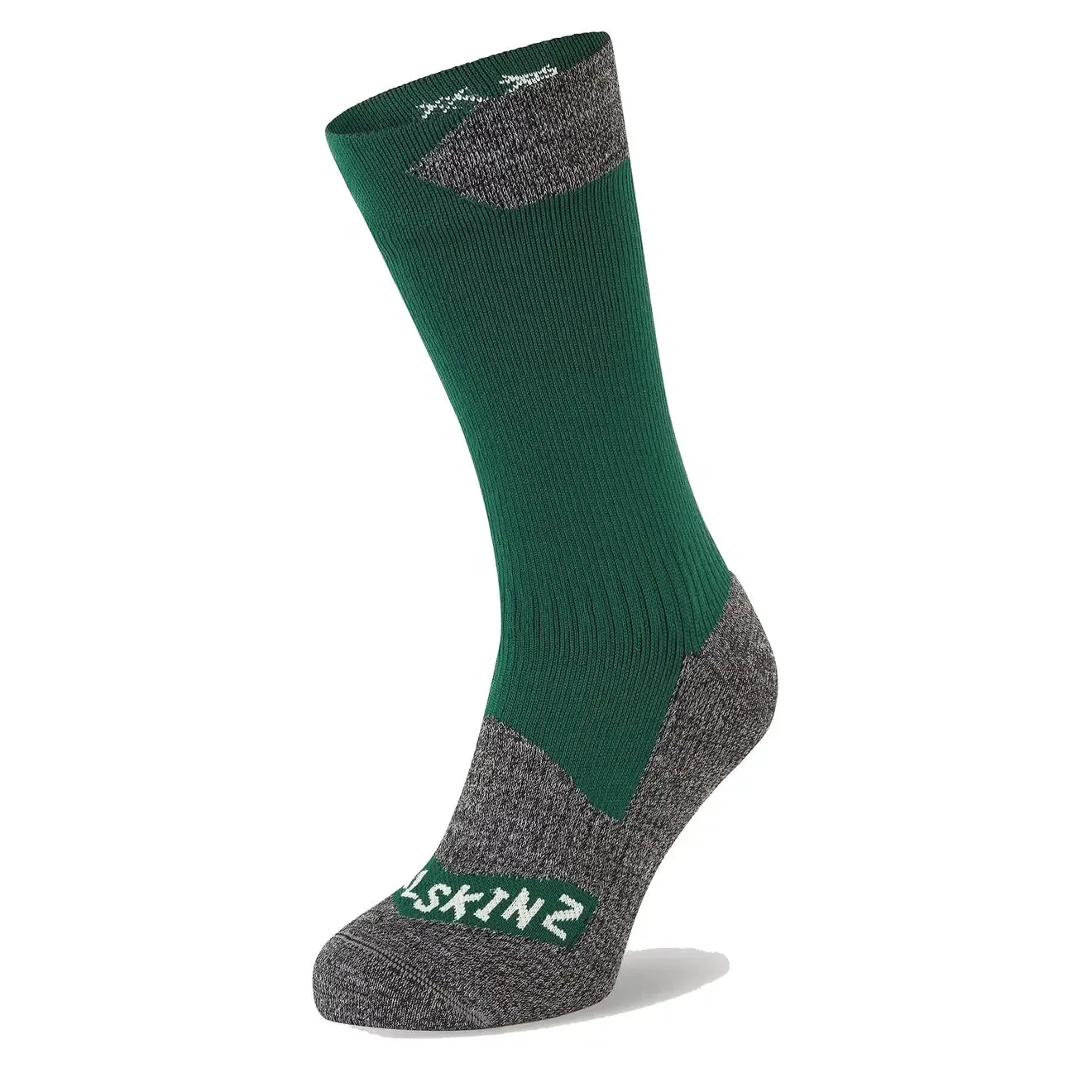 Bestseller Sealskinz Raynham WP Sock Green / Grey Marl  Stylish & Comfortable