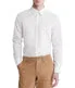 BestSelling Long Sleeve Solid Stretch Slim Woven Shirt White  Almost Sold Out!