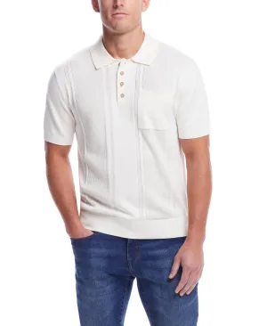 BestSelling Weatherproof Vintage Men's Short Sleeves Polo Sweater  Today Only!