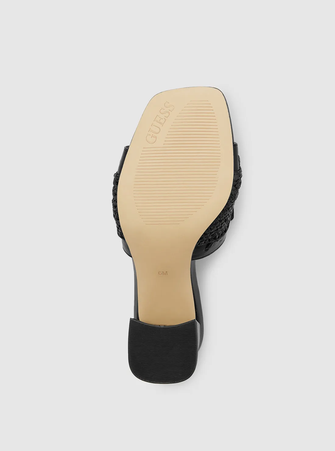 Black Gellian Block Heels Guess