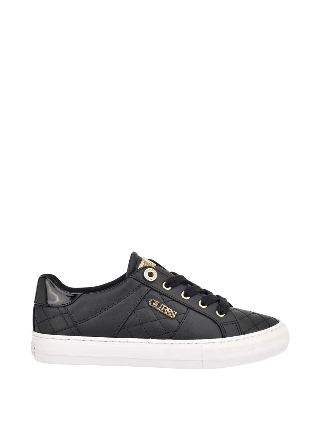 Black Gold Loven Low-Top Sneakers Guess
