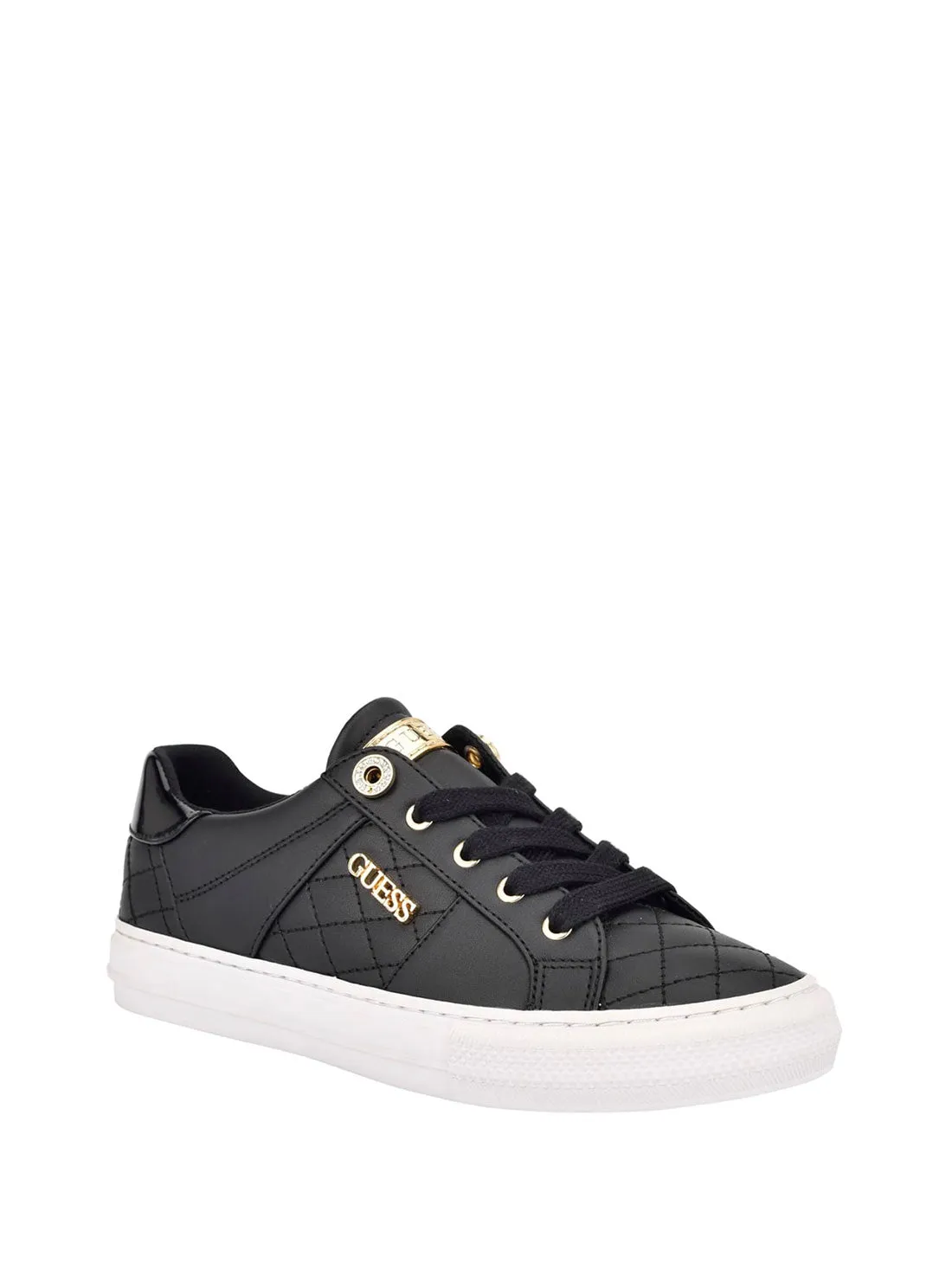 Black Gold Loven Low-Top Sneakers Guess