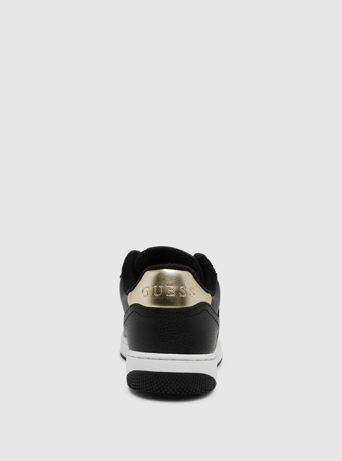 Black Invited Low-Top Sneakers Guess