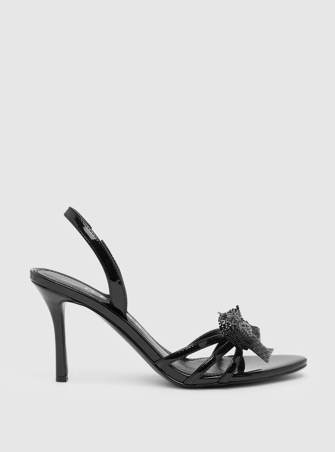 Black Merle Sling Back Heel Guess