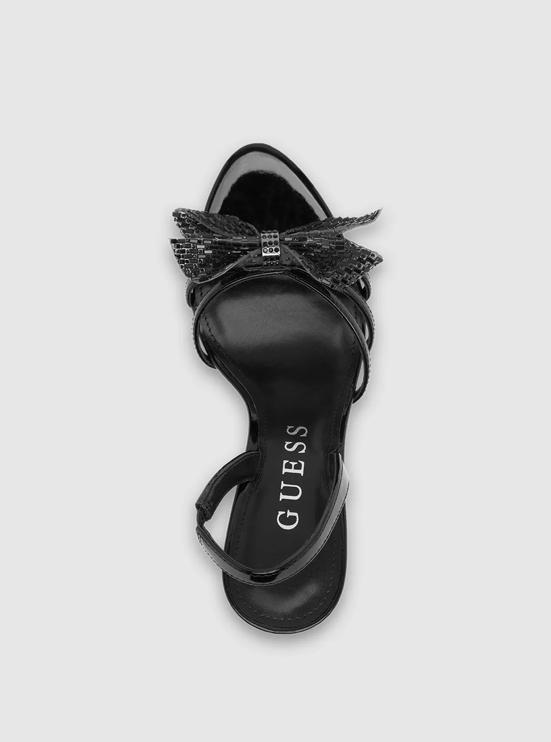 Black Merle Sling Back Heel Guess
