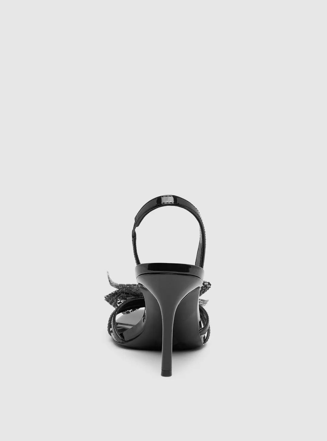 Black Merle Sling Back Heel Guess