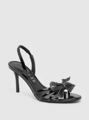 Black Merle Sling Back Heel Guess