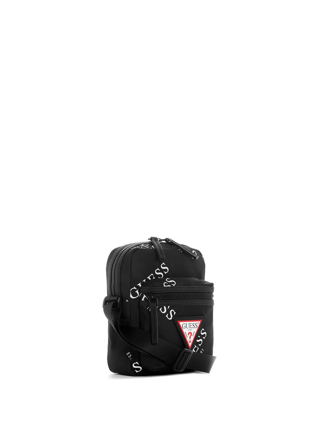Black Originals Logo Camera Bag Guess