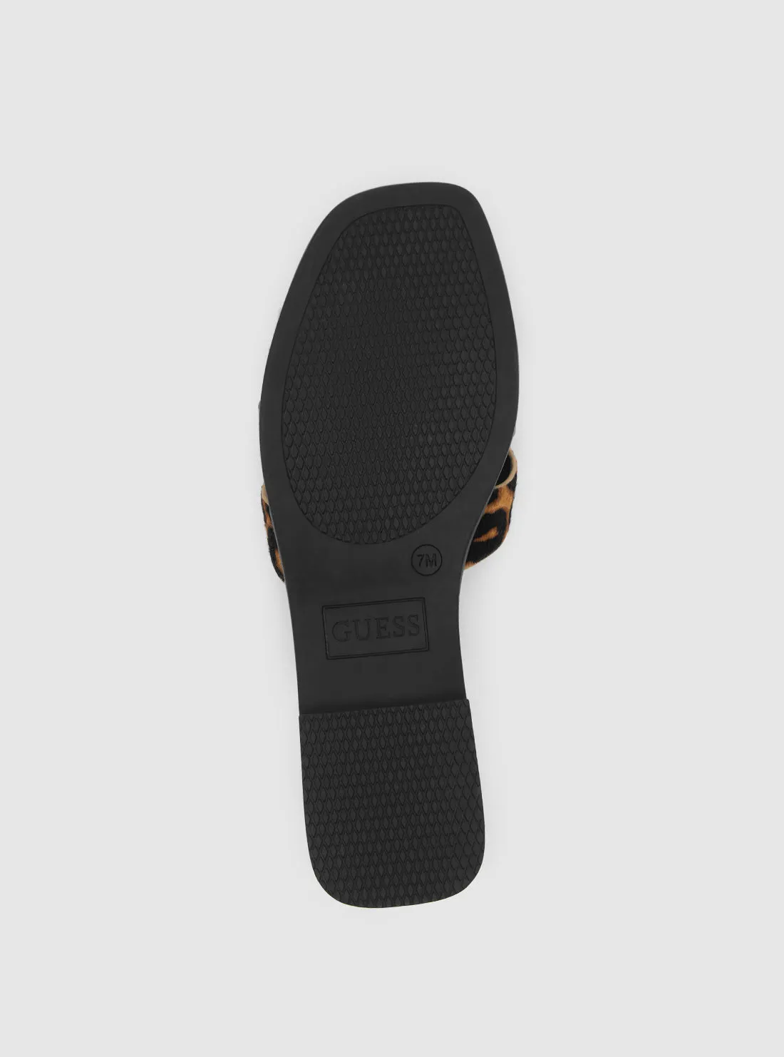 Black Tan Realla Sandals Guess