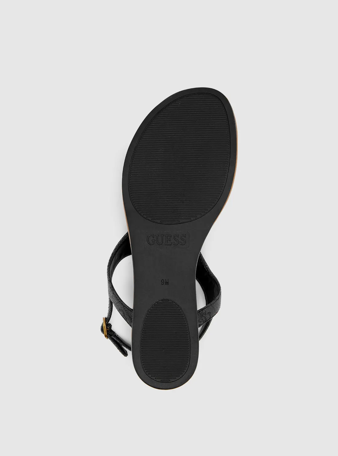 Black Unali Sandal Guess