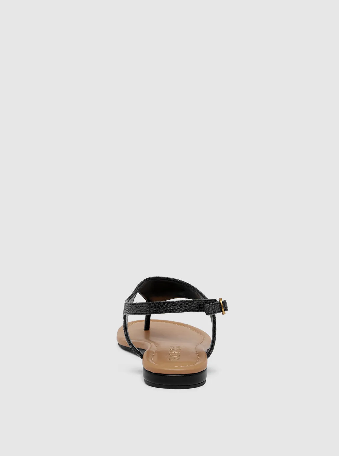 Black Unali Sandal Guess