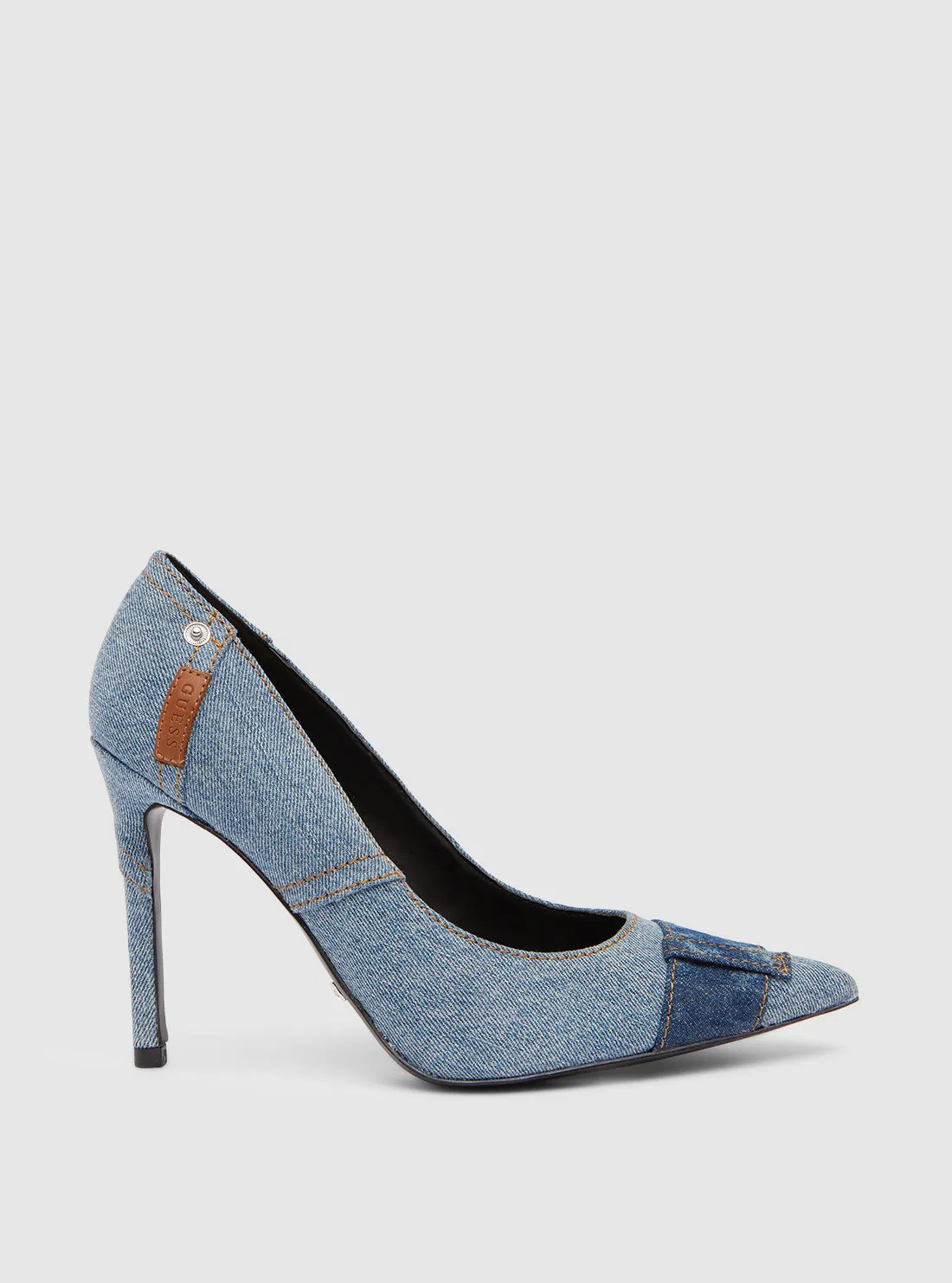 Blue Avel Stiletto Heels Guess