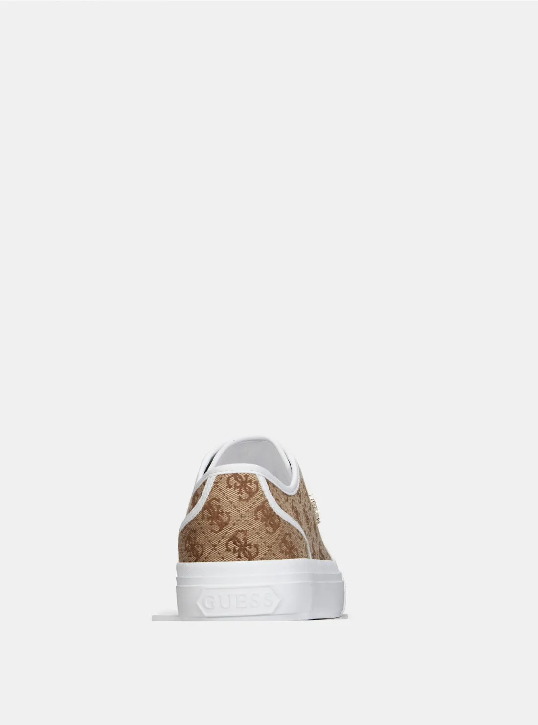 Brown Logo Jelexa Low Top Sneakers Guess
