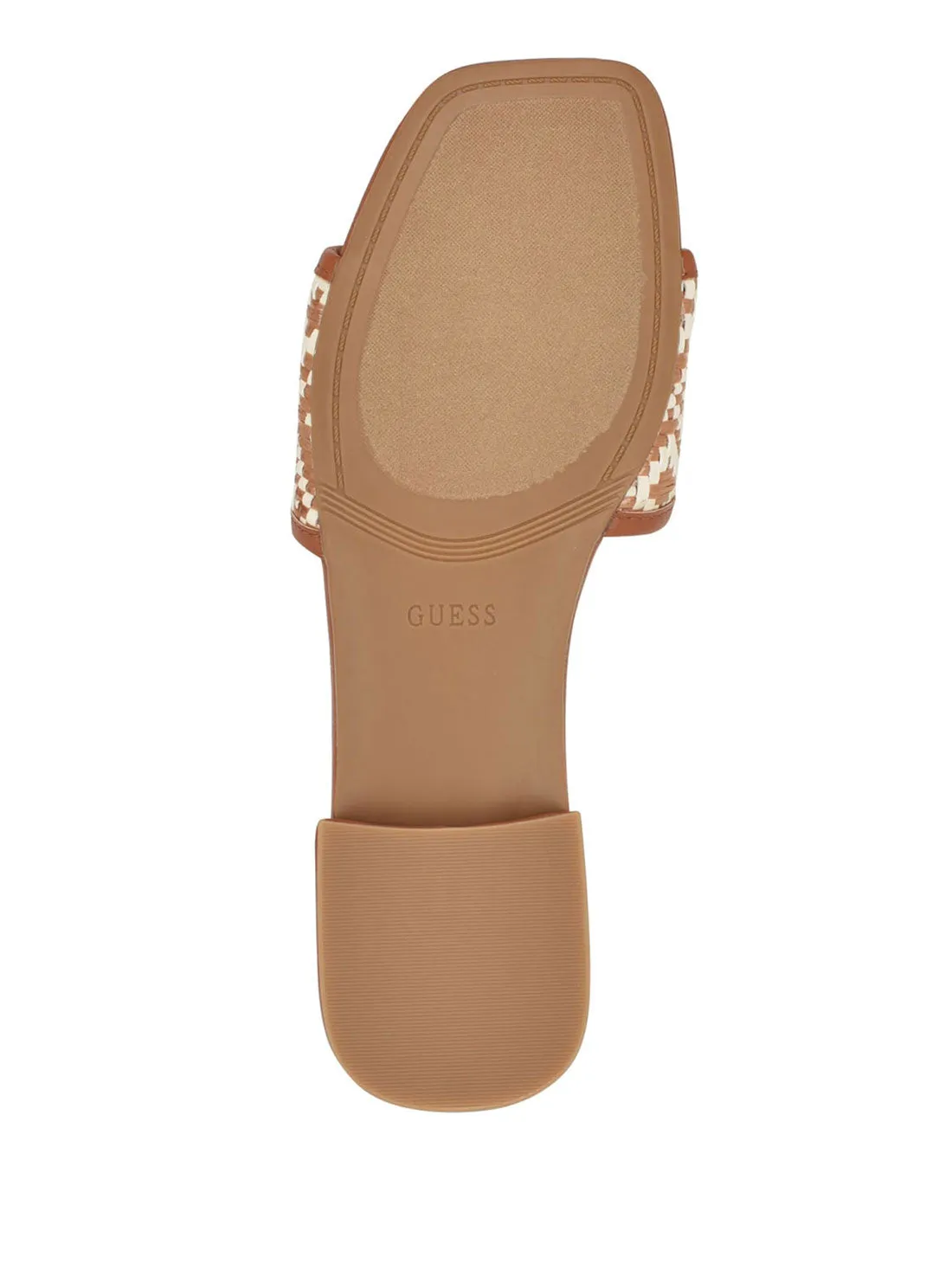 Brown Tamsen Slide Sandal Guess