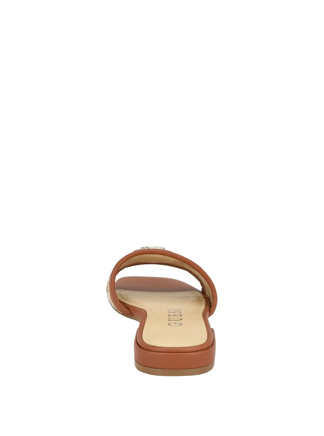 Brown Tamsen Slide Sandal Guess