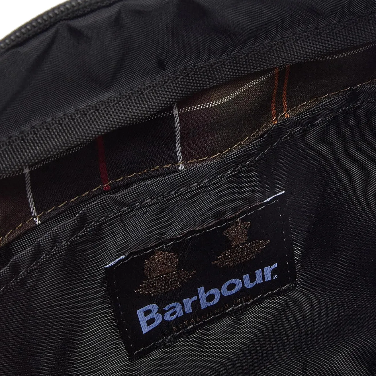 Clearance Price Barbour Field Canvas Washbag Olive/Black  Ends Soon!