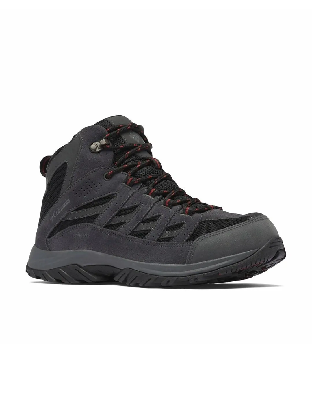 Columbia Men Black CRESTWOOD MID Water Resistant Shoes