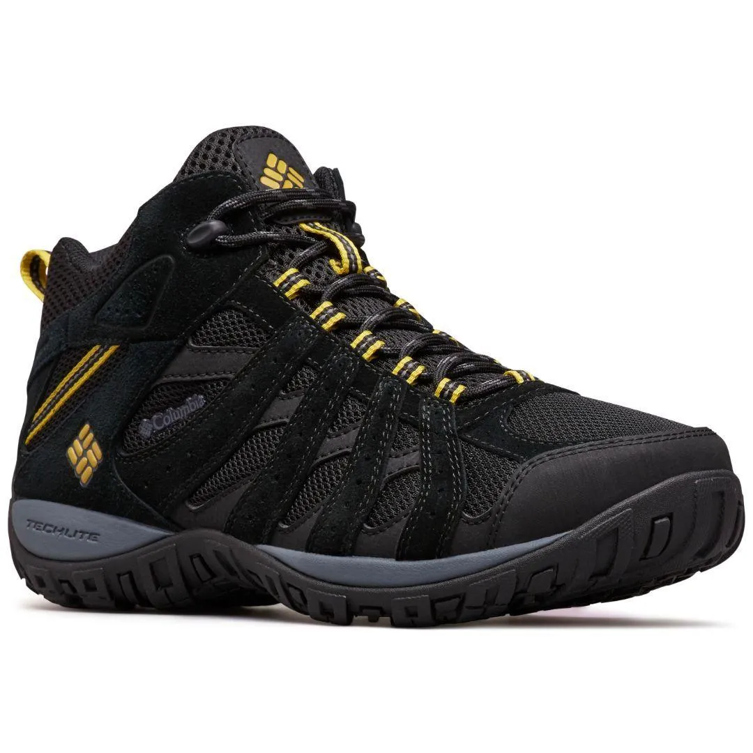 Columbia Men Black REDMOND MID Water Resistant Shoes