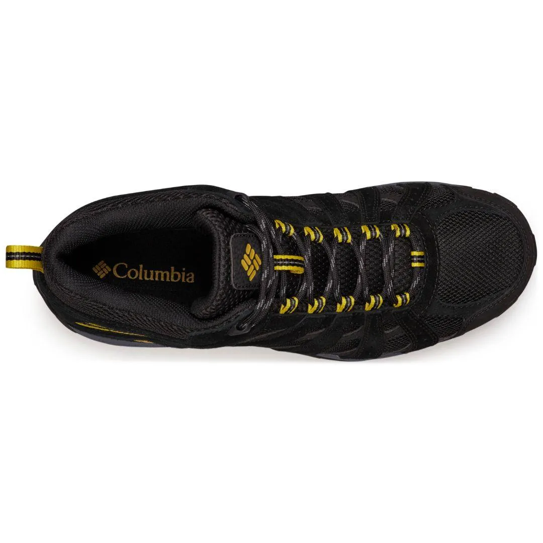 Columbia Men Black REDMOND MID Water Resistant Shoes