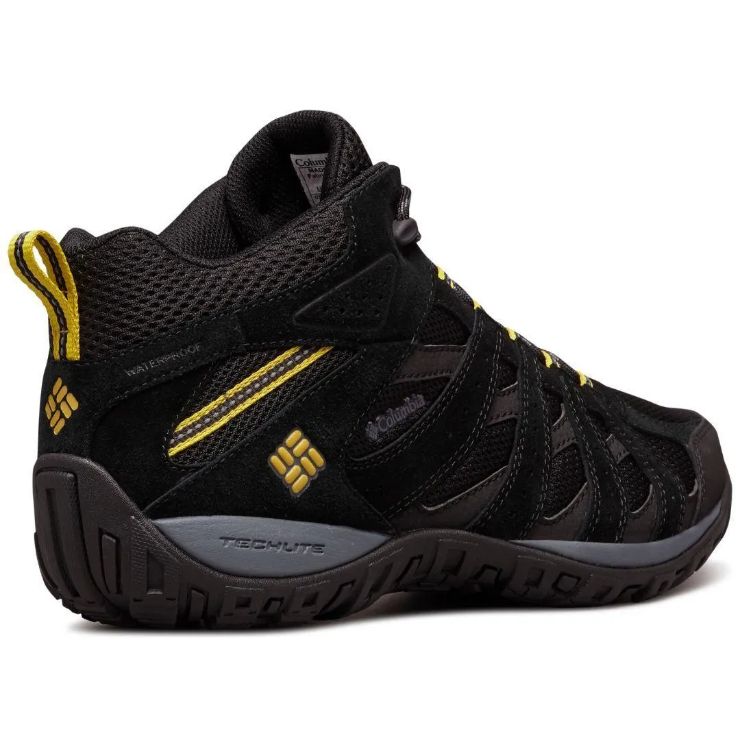 Columbia Men Black REDMOND MID Water Resistant Shoes