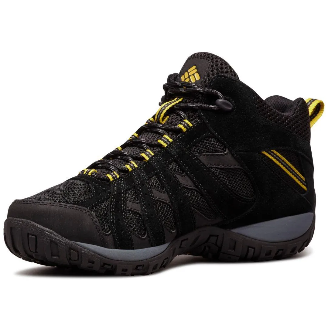 Columbia Men Black REDMOND MID Water Resistant Shoes