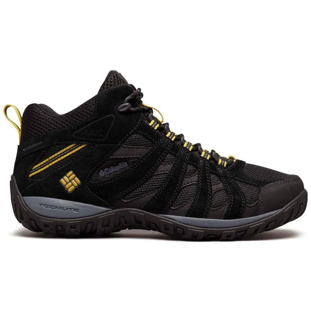 Columbia Men Black REDMOND MID Water Resistant Shoes