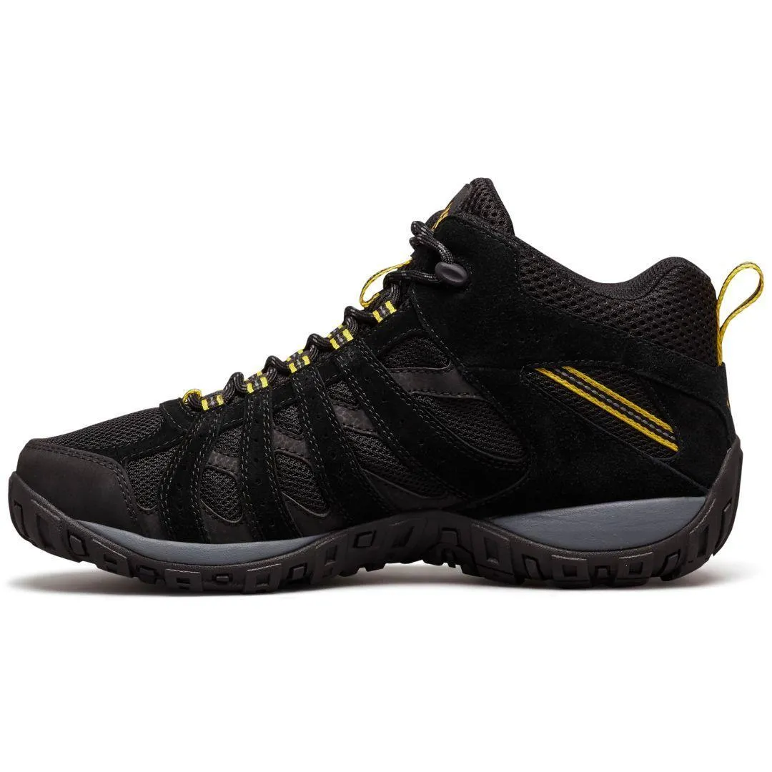 Columbia Men Black REDMOND MID Water Resistant Shoes
