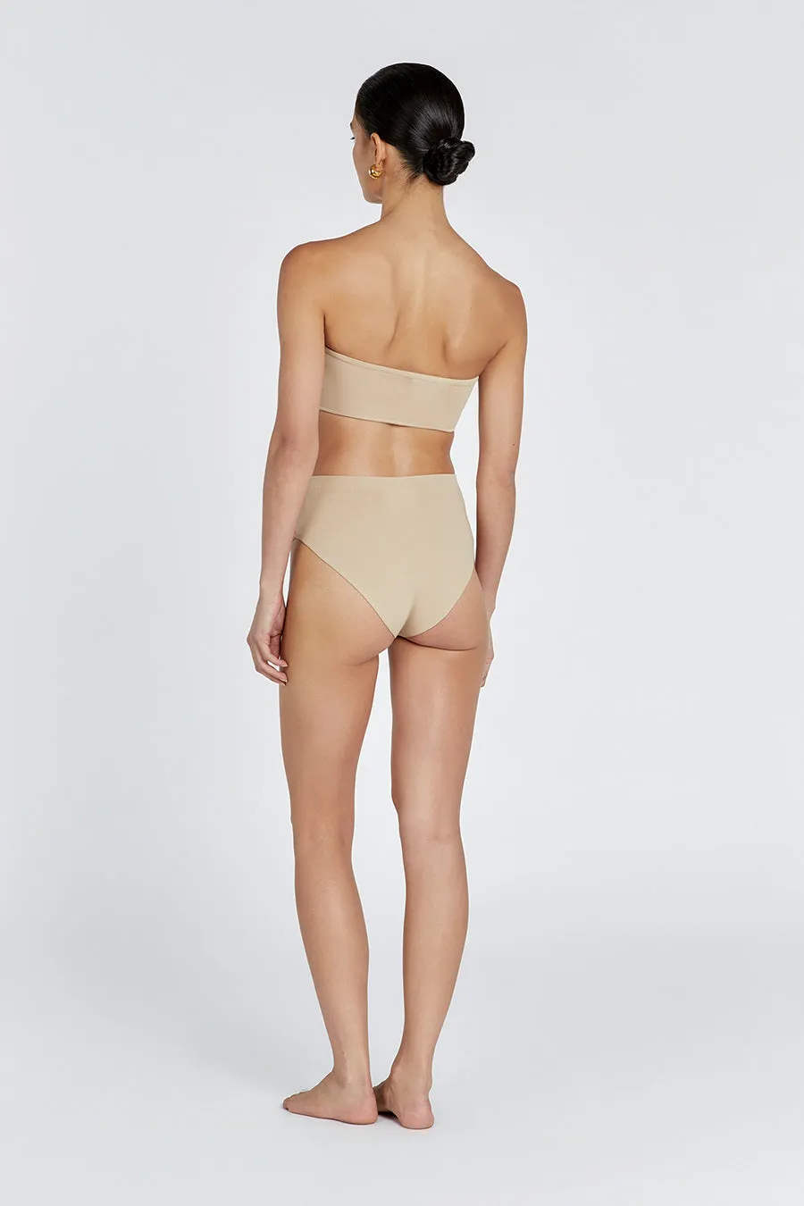 Dissh BASE BEIGE BANDEAU TOP