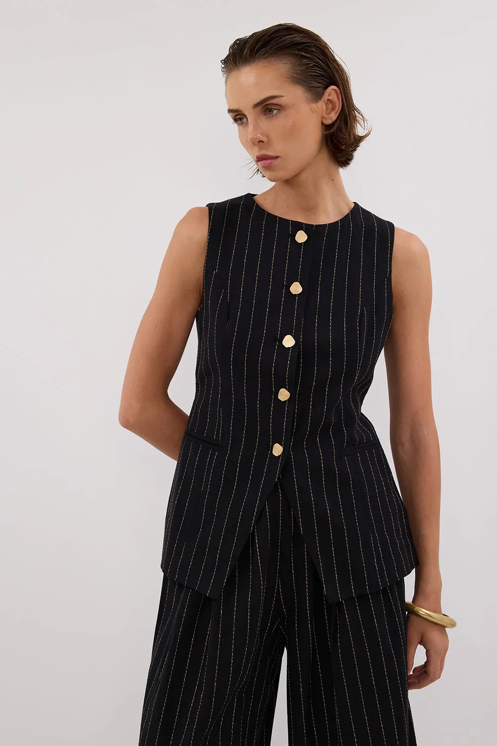 Dissh BOSTON STRIPE VEST