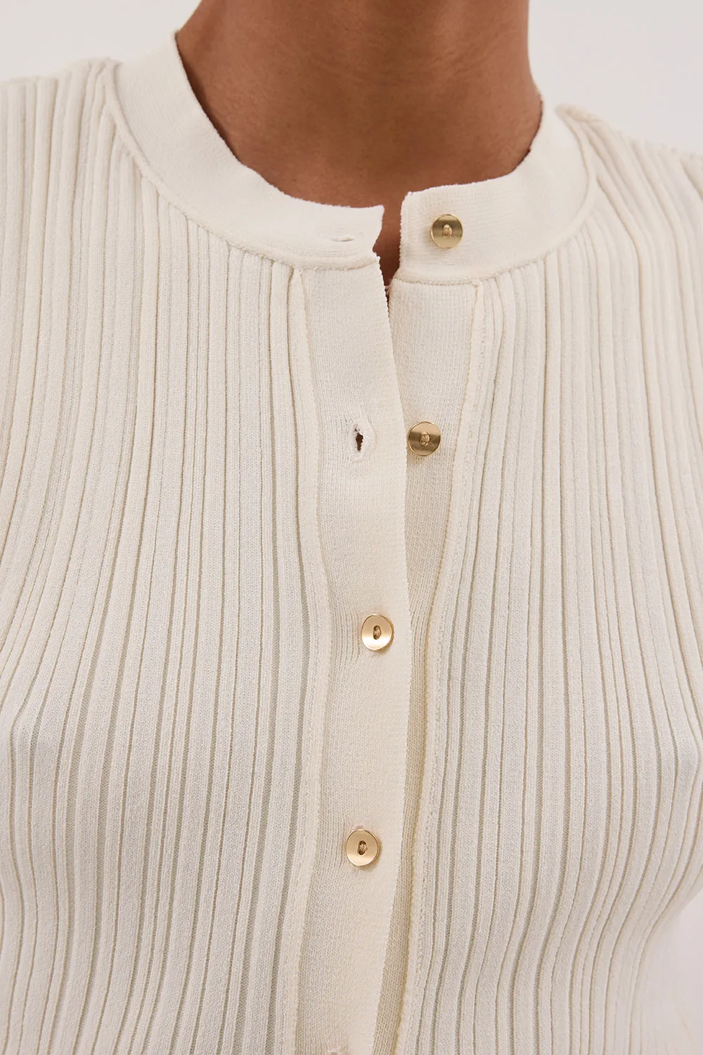 Dissh JASMINE PLASTER KNIT TOP