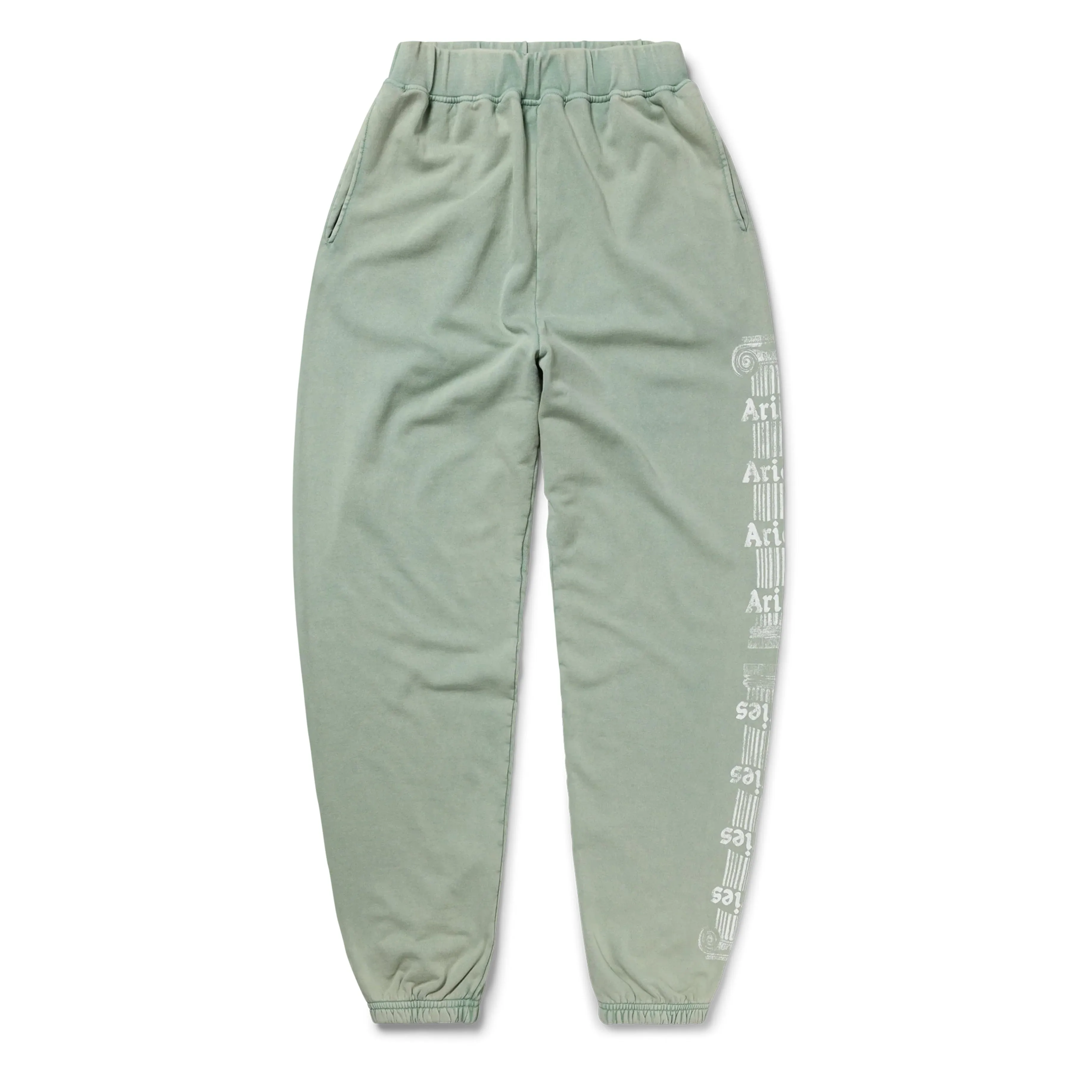 Doorbuster Aries Womens Aged Ancient Column Sweatpant Green  Limited Availability!